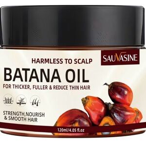 Sauvasine 100% Batana Oil for Hair Growth Prevents Hair Loss 4.05oz exp.12/27